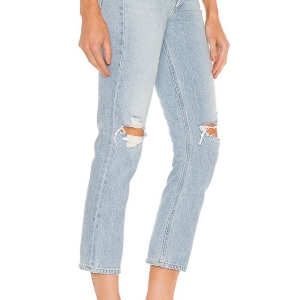 AGOLDE Riley High Rise Crop Jeans - Picture 3 of 7